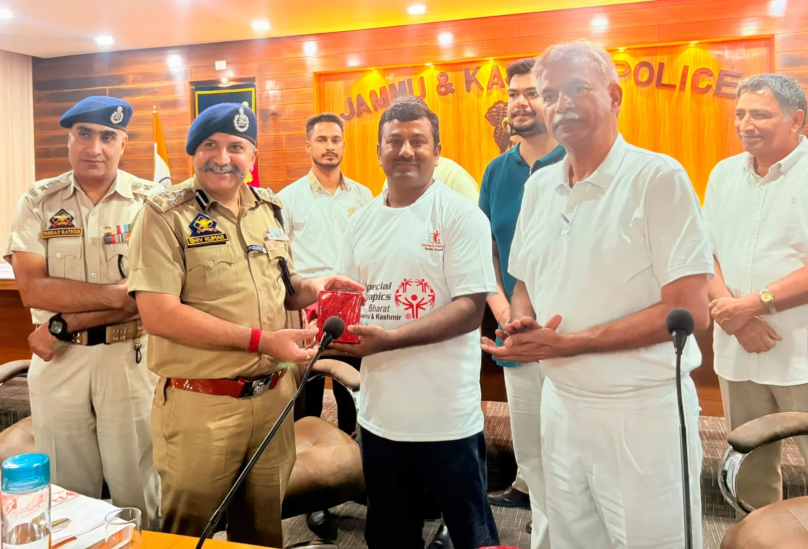 Felicitation by Jammu & Kashmir Police